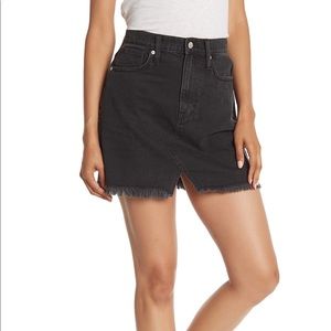Madewell Mini Denim Skirt in Lunar Wash